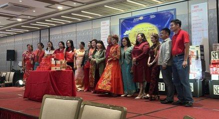 President Reggie Yu with fellow Impact Creating Presidents who are Major Co-Hosts of the Mid-Autumn Festival 2026 of Rotary District 3810