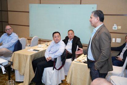 An interactive conversation between the invitees and the Rotary Information Committee