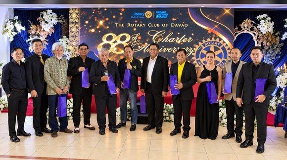 At the Rotary Club of Davao's 88th charter anniversary, we honored past presidents whose leadership and service have shaped the club across generations. Their dedication built a legacy grounded in fellowship, community engagement, and Rotary's ideal of service above self.