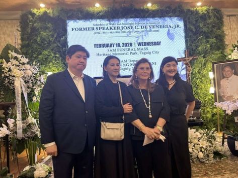 DE Teddy Kalaw with Mrs. Gina De Venecia