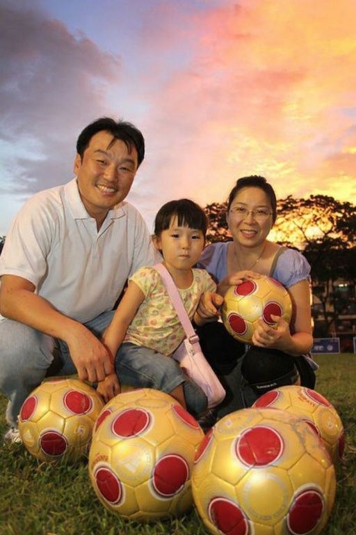 The early days at the Asian Football Confederation, when Ingill first took on the mantle of advancing social responsibility through sport, coincided with a deeply personal chapter of his life — when his daughter was just three years old. It was a season marked by beginnings on many fronts: the launching of programs that would harness football for education, inclusion, and peace, and the quiet, formative years of fatherhood, when he was shaping not only initiatives across the region but also the values and dreams of a young child at home. The image speaks of a man balancing global 使命 and family, building a legacy in both the public arena and the intimate world of parenthood.