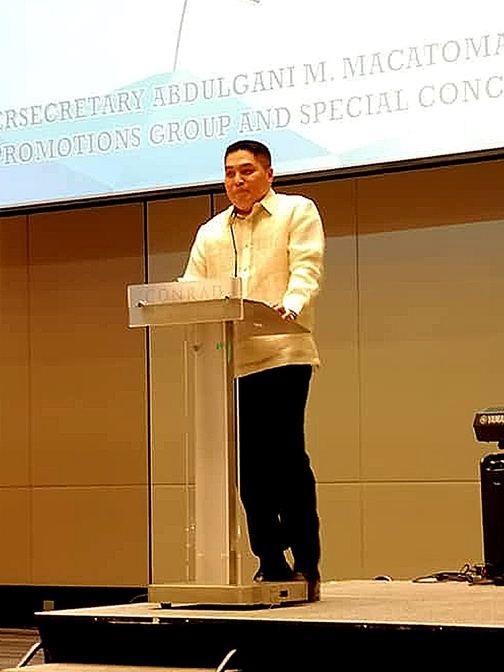 During a trade and investment forum, DTI Undersecretary Gani Macatoman outlines initiatives of the Trade Promotions Group aimed at strengthening Philippine exports and expanding opportunities for Filipino entrepreneurs in the global marketplace.