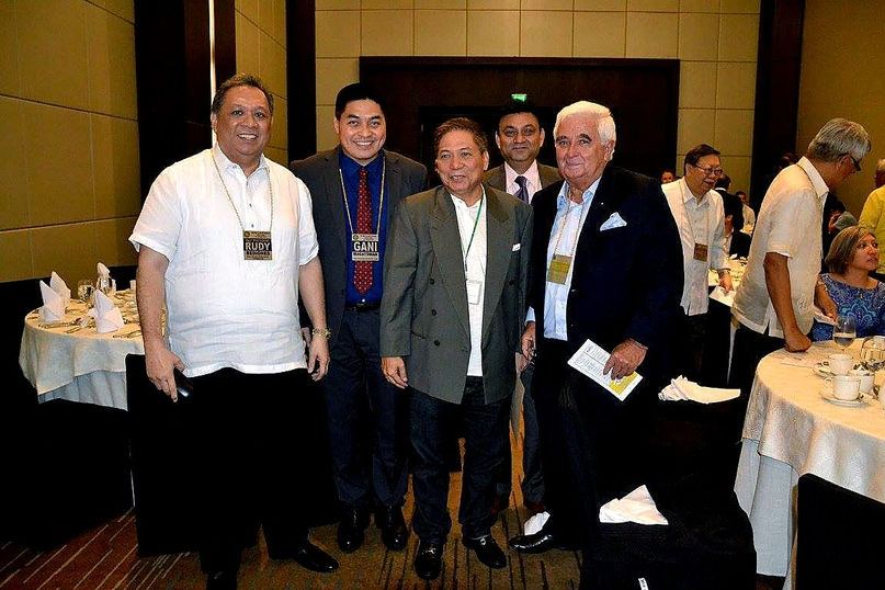 As a Rotarian, Gani Macatoman joins fellow leaders and distinguished guests during a Rotary Club of Manila Weekly Membership Meeting, fostering dialogue among leaders committed to service and nation-building.