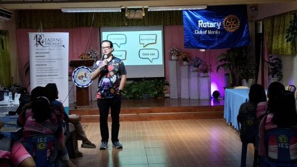 RCMFI President Jujut Enriquez delivered his message of inspiration.