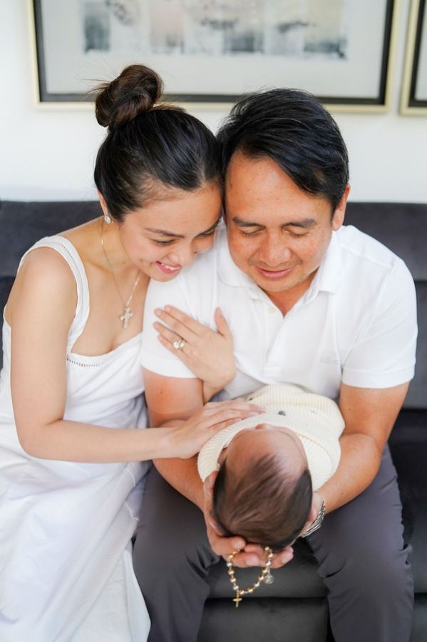 From “I do” to we are — their love now cradles a miracle. In gentle awe and grateful hearts, Nico and Zyrene welcome Zarlie Jesuico, discovering that the deepest romance is love made new through life, faith, and the sacred joy of becoming a family.
